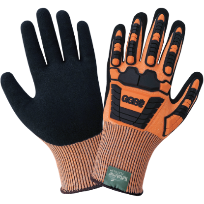 Picture of Vise Gripster C.I.A. High-Visibility Cut and Impact Resistant Gloves Made with Tuffalene Platinum PER DOZEN 