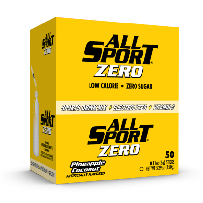 Picture of All Sport Sugar Free Pineaple Coconut Powdered Sport Drink Mix (50 per box), PER BOX